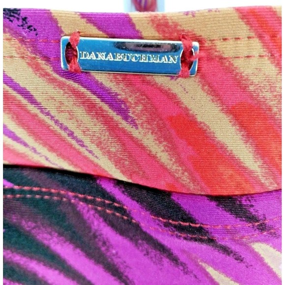 Dana Buchman Multicolor Underwire Support Tankini Swim Top Womens Size 6 - Picture 9 of 11